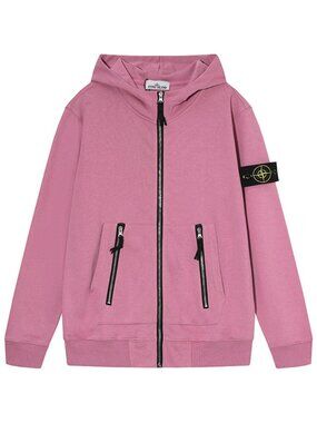Stone Island Rose Hoodie with Zipper